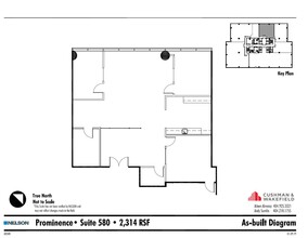 3475 Piedmont Rd NE, Atlanta, GA en alquiler Plano de la planta- Imagen 2 de 2