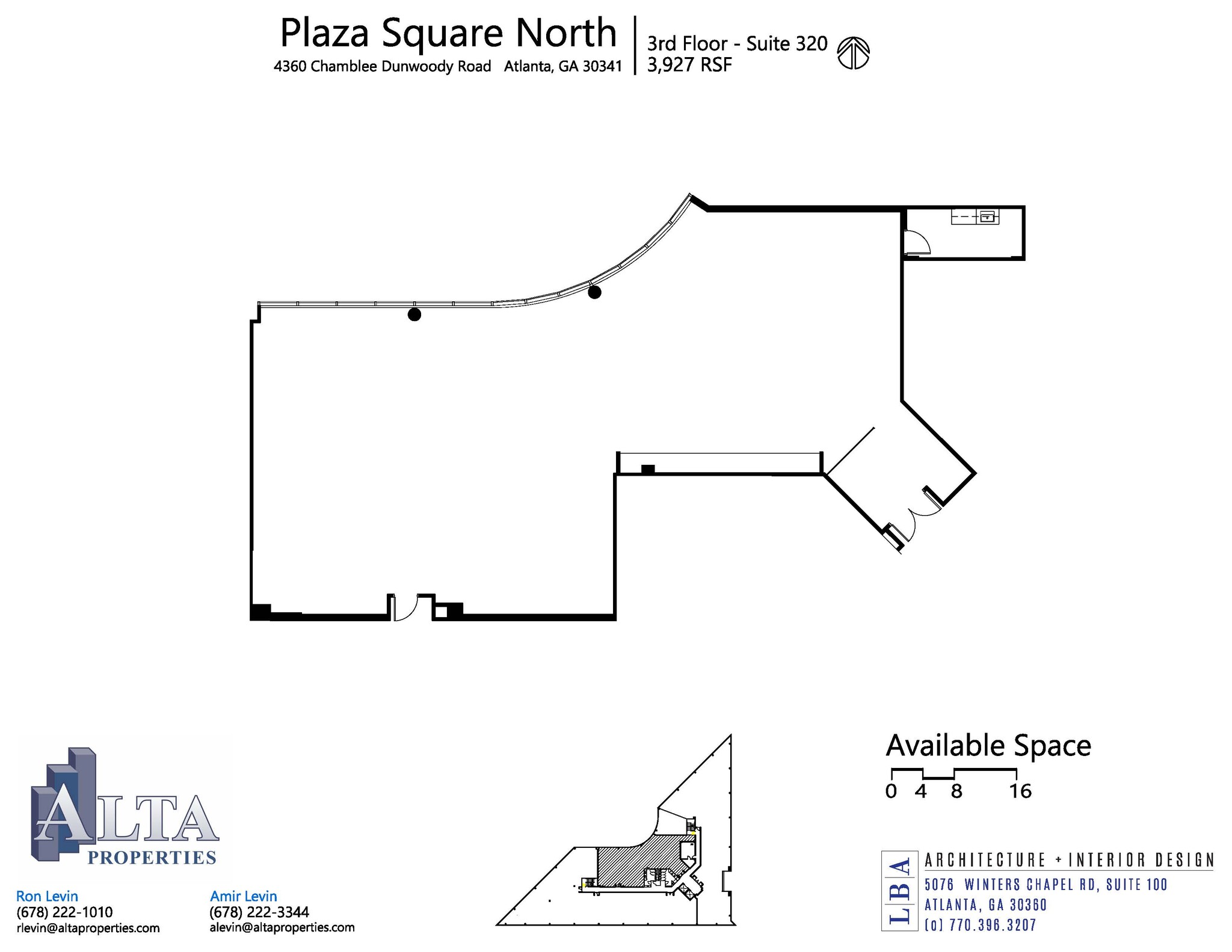 4360 Chamblee Dunwoody Rd, Atlanta, GA en alquiler Plano de la planta- Imagen 1 de 1