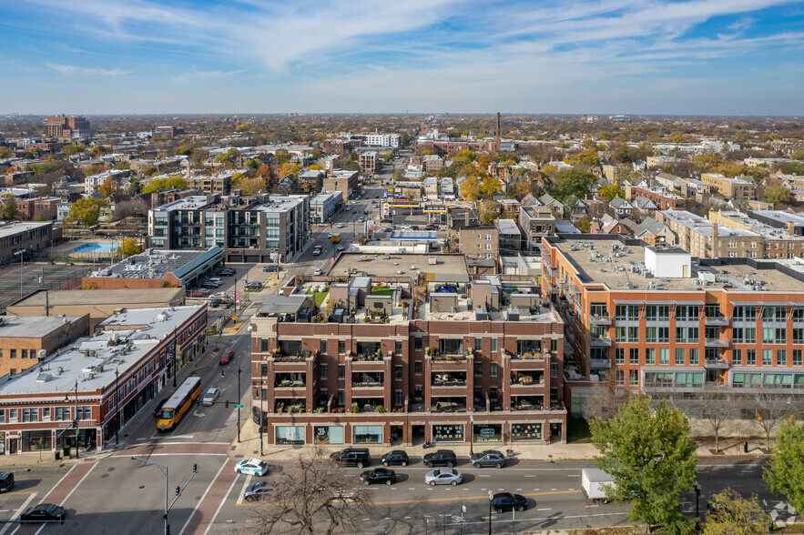 4800-4806 N Clark St, Chicago, IL en alquiler - Vista aérea - Imagen 3 de 6