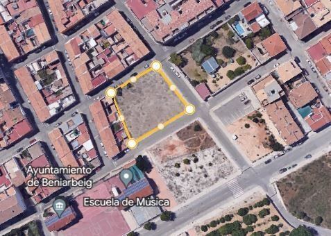 Terreno en Beniarbeig, Alicante en venta Vista aérea- Imagen 1 de 11