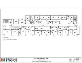 3000 W Alameda Ave, Burbank, CA en alquiler Plano de la planta- Imagen 1 de 1