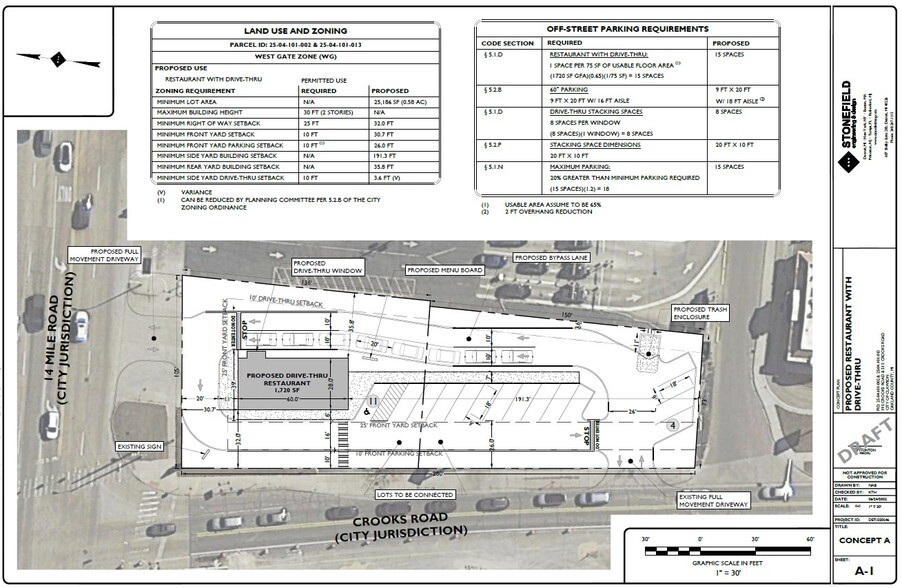 51 S Crooks Rd, Clawson, MI en alquiler - Plano del sitio - Imagen 2 de 2