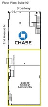 122 Broadway N, Fargo, ND en venta Plano de la planta- Imagen 1 de 1