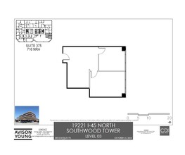 19221 Interstate 45 S, Shenandoah, TX en alquiler Plano de la planta- Imagen 1 de 1