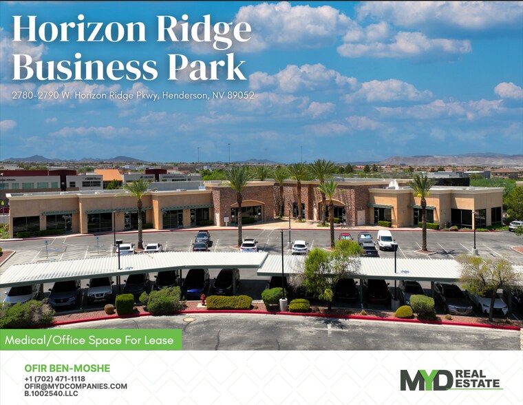 2780 W Horizon Ridge Pky, Henderson, NV en alquiler - Foto del edificio - Imagen 1 de 5