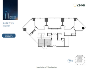 311 S Wacker Dr, Chicago, IL en alquiler Plano de la planta- Imagen 1 de 1