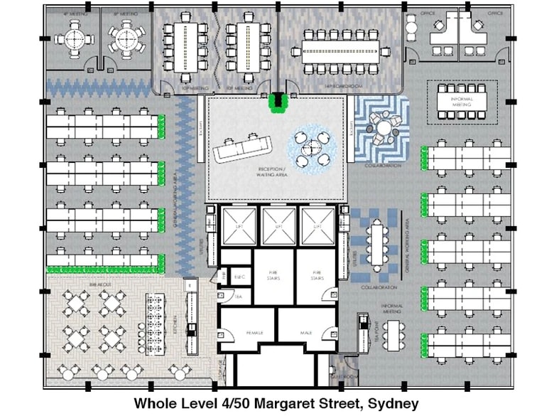 50 Margaret St, Sydney en alquiler Plano de la planta- Imagen 1 de 1