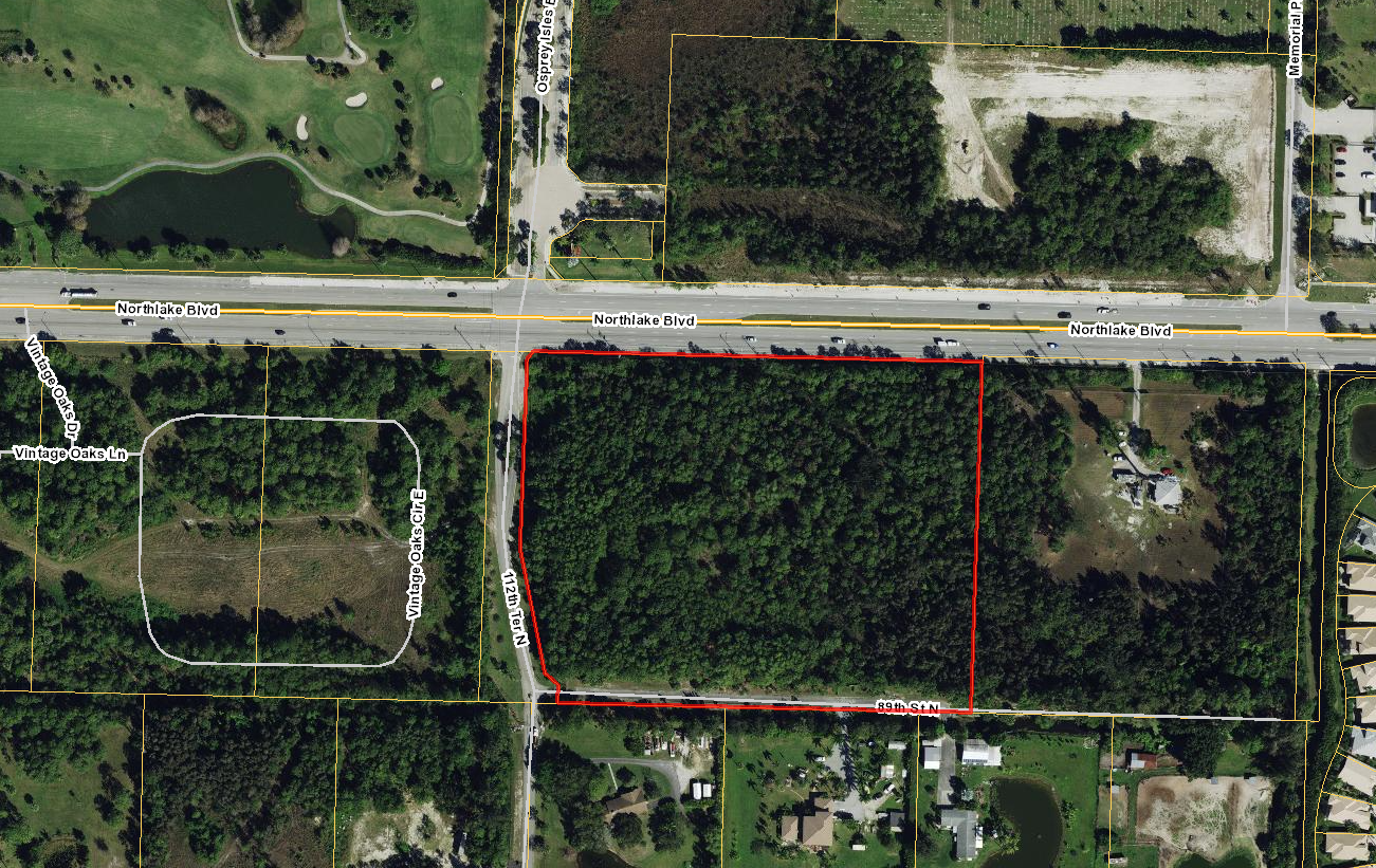 Northlake Blvd, West Palm Beach, FL en venta Vista aérea- Imagen 1 de 5