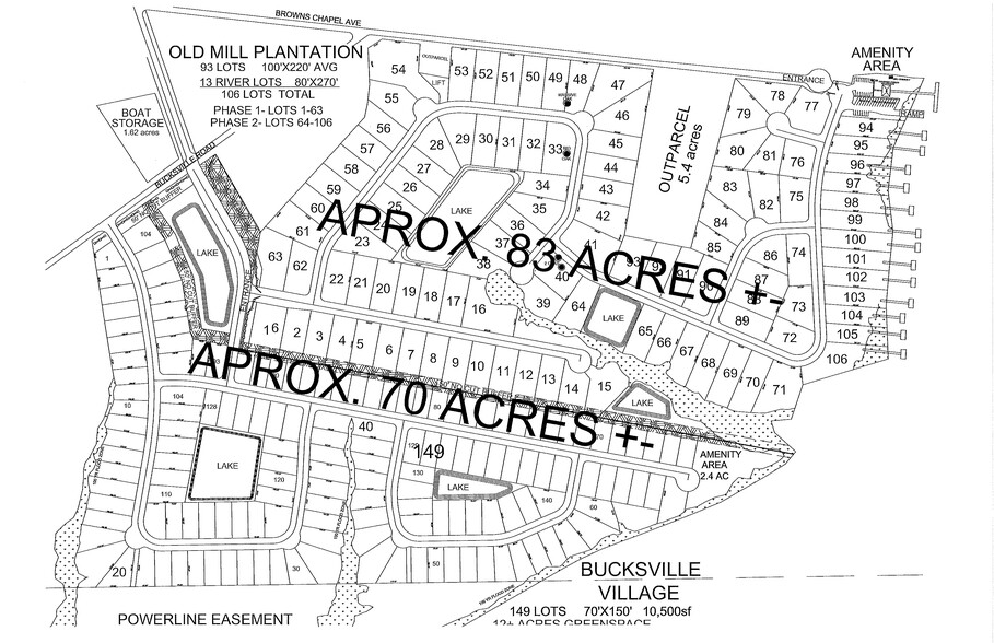 TBD Old Bucksville Rd, Conway, SC en venta - Plano de solar - Imagen 1 de 5