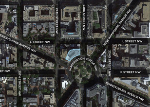 3 Washington Cir NW, Washington, DC - VISTA AÉREA  vista de mapa