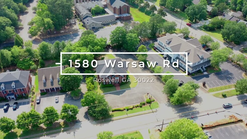 1580 Warsaw Rd, Roswell, GA en venta - Vídeo de anuncio comercial - Imagen 2 de 46