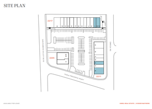 2205-2217 San Ramon Valley Blvd, San Ramon, CA en alquiler Plano del sitio- Imagen 1 de 2