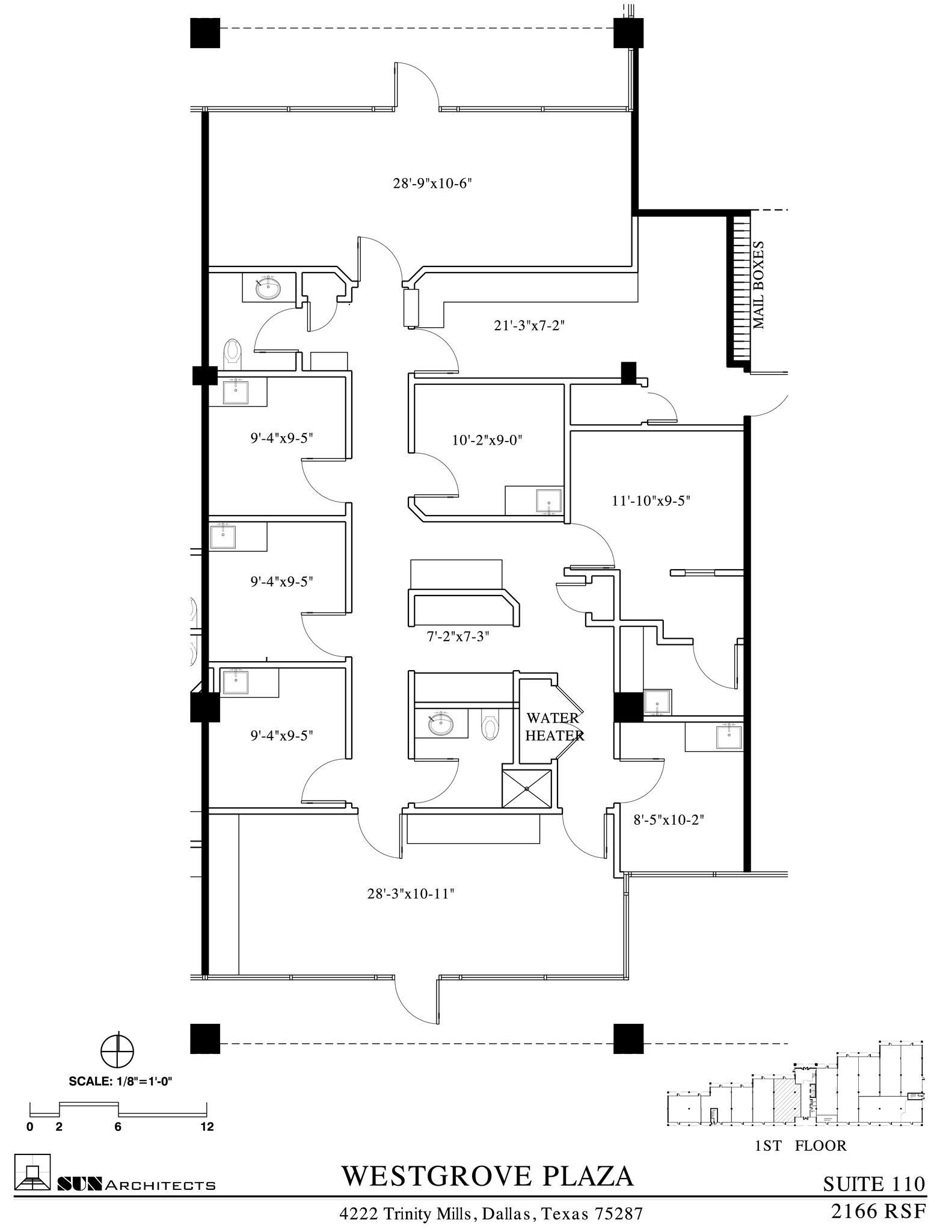 4222 Trinity Mills Rd, Dallas, TX en alquiler Plano del sitio- Imagen 1 de 1