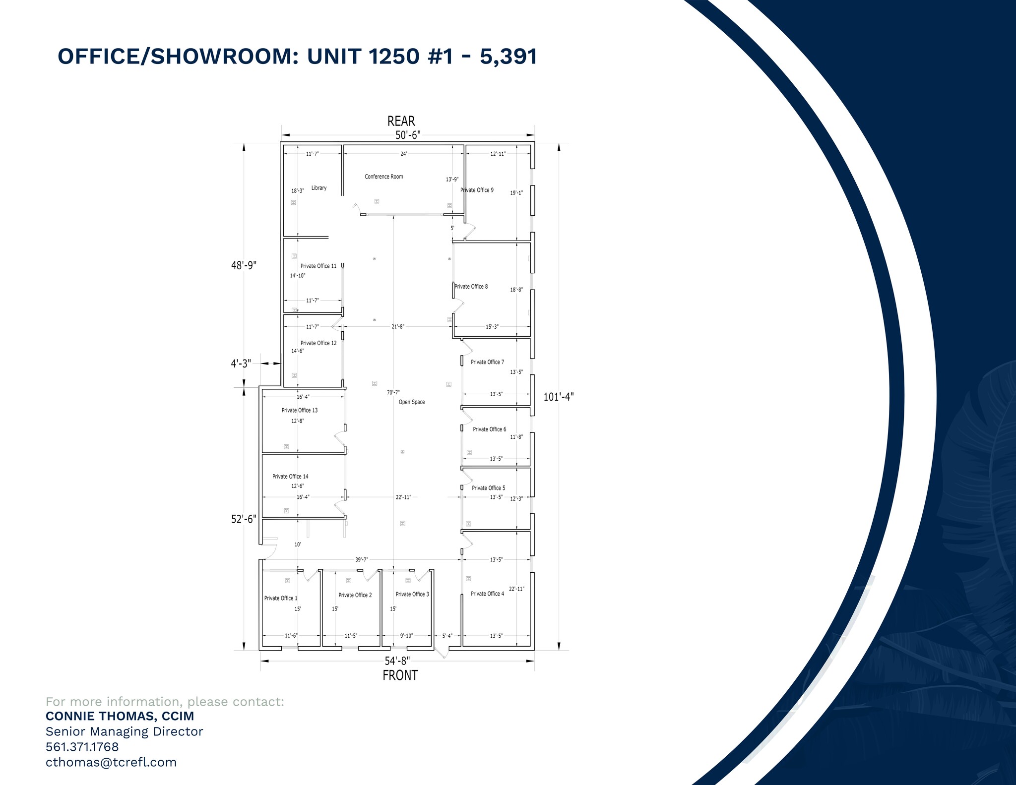 1220-1500 Elizabeth Ave, West Palm Beach, FL en alquiler Plano del sitio- Imagen 1 de 1