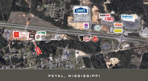 Shops at Evelyn Gandy, Petal, MS en alquiler - Foto principal - Imagen 1 de 3