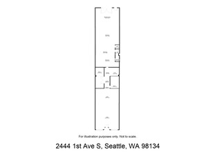 2444 1st Ave S, Seattle, WA en alquiler Plano de la planta- Imagen 1 de 11