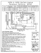 14512-14518 Garfield Ave, Paramount, CA en alquiler Plano del sitio- Imagen 2 de 2