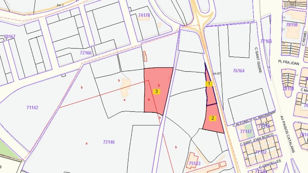 Terreno en Vic, Barcelona en venta - Plano del sitio - Imagen 2 de 2