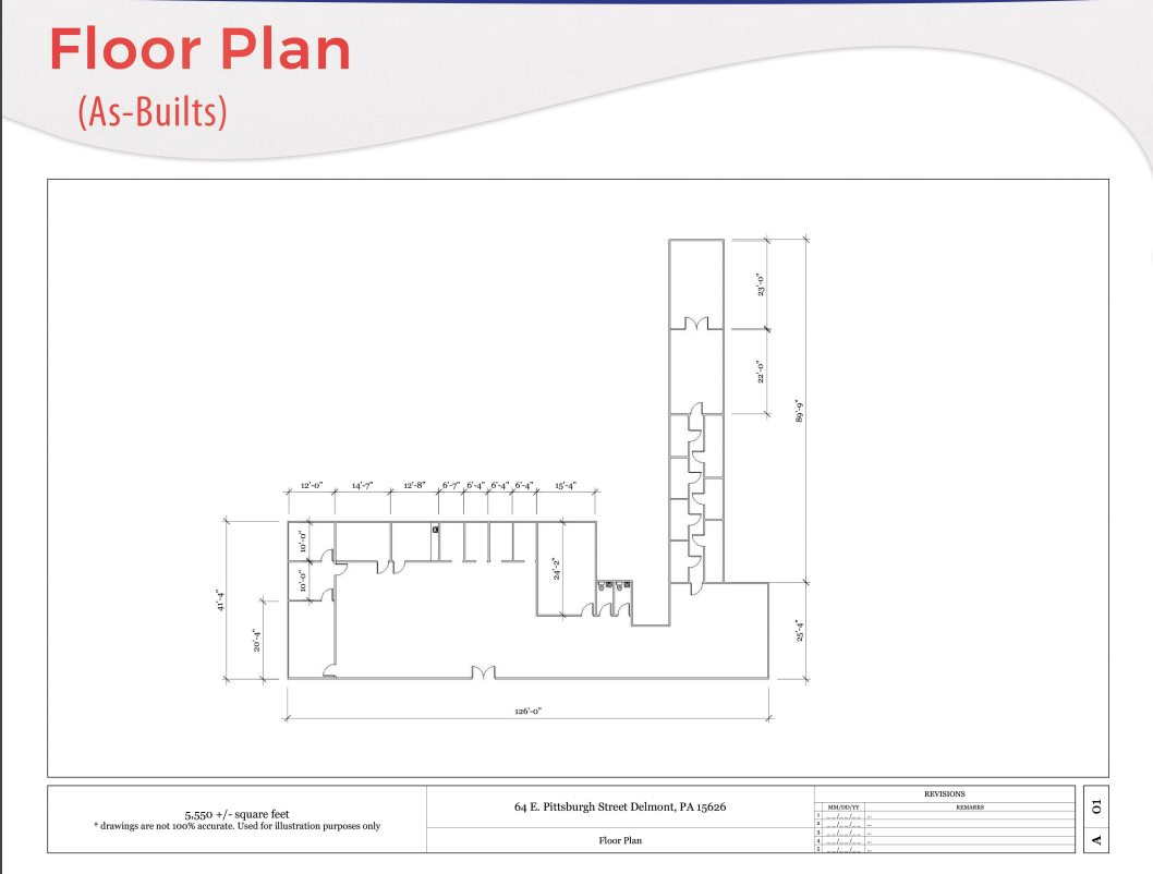 64 Greensburg St, Delmont, PA en alquiler Plano de la planta- Imagen 1 de 1