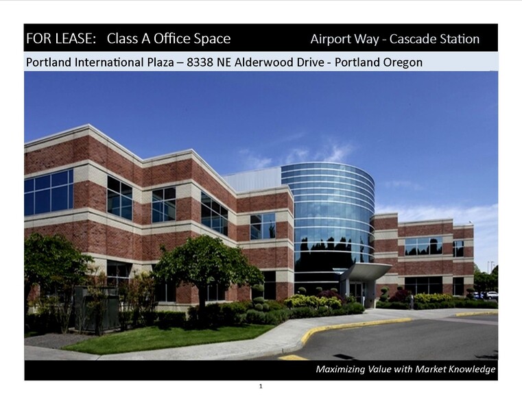 8338 NE Alderwood Rd, Portland, OR en alquiler - Foto del edificio - Imagen 1 de 12