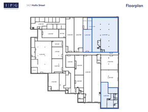 3421 Hollis St, Oakland, CA en alquiler Plano de la planta- Imagen 1 de 1