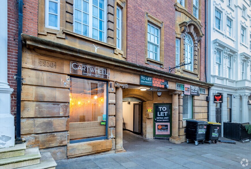 14-16 Low Pavement, Nottingham en alquiler - Foto del edificio - Imagen 2 de 3