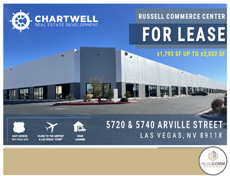 Más detalles para 5720 Arville St, Las Vegas, NV - Naves en alquiler