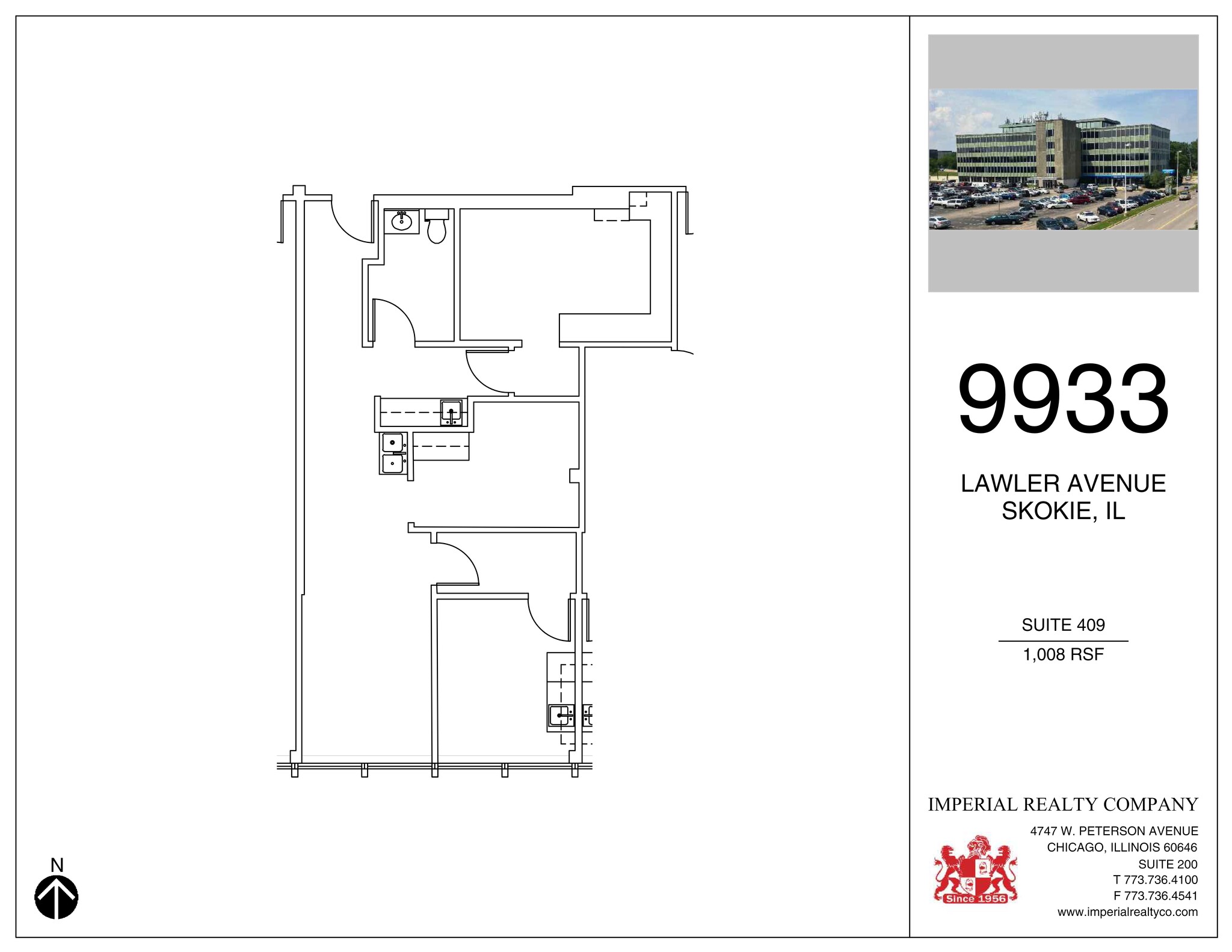 9933 Lawler Ave, Skokie, IL en alquiler Plano del sitio- Imagen 1 de 1