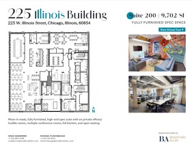 225 W Illinois St, Chicago, IL en alquiler Plano de la planta- Imagen 1 de 17