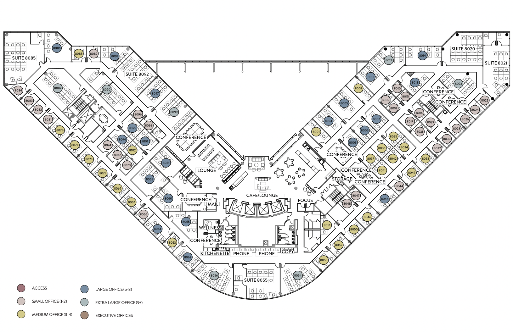 1 Concourse Pky NE, Atlanta, GA en alquiler Plano de la planta- Imagen 1 de 6