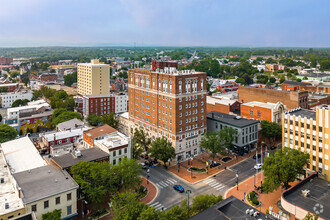 7 E Washington St, Hagerstown, MD - vista aérea  vista de mapa