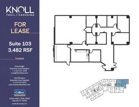 15400 Knoll Trail Dr, Dallas, TX en alquiler Plano de la planta- Imagen 1 de 2