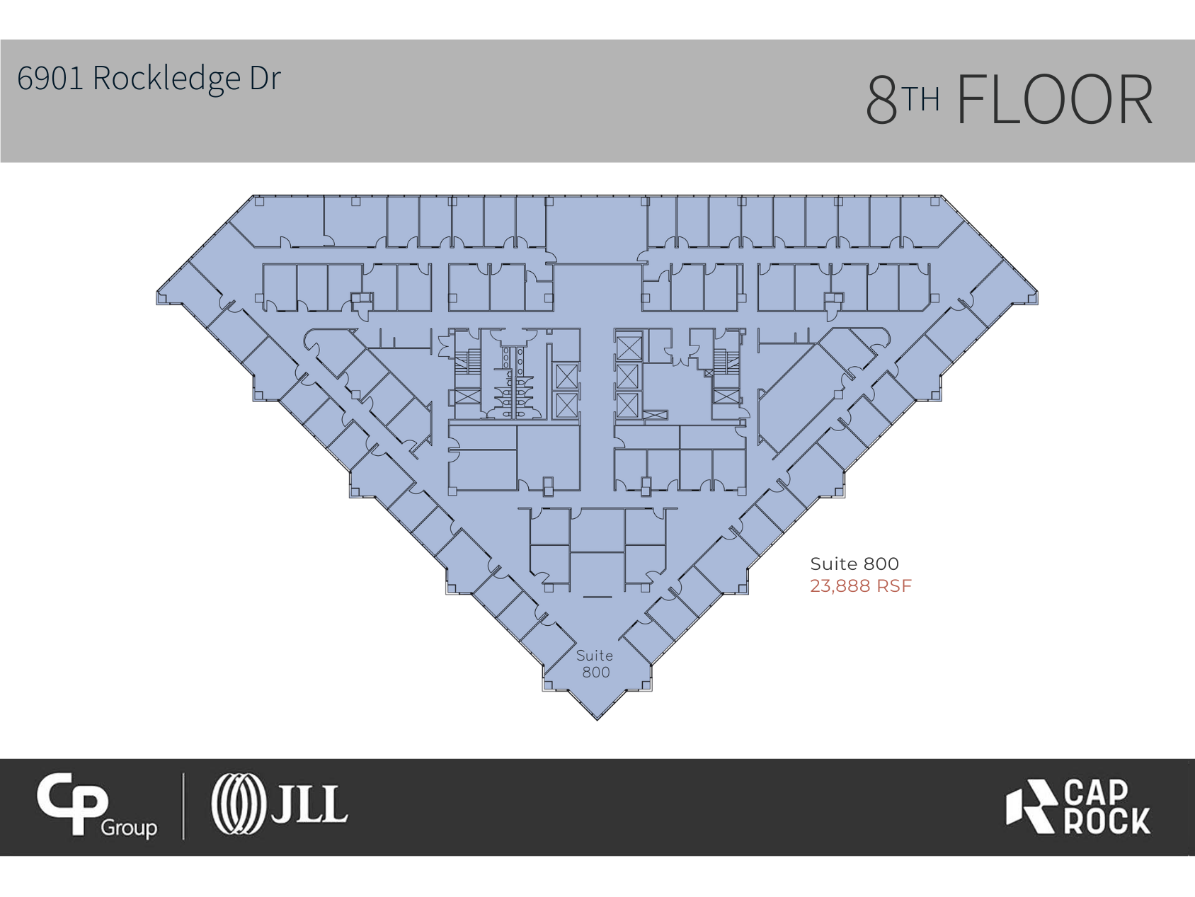 6903 Rockledge Dr, Bethesda, MD en alquiler Plano de la planta- Imagen 1 de 1