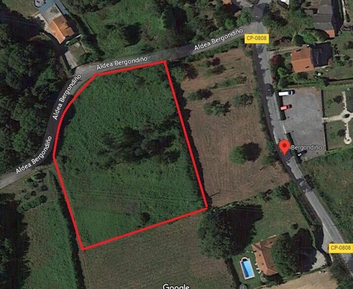 Terreno en Bergondo, La Coruna en venta - Vista aérea - Imagen 3 de 5