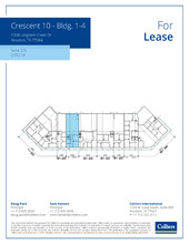 1304 Langham Creek Dr, Houston, TX en alquiler Plano de la planta- Imagen 1 de 1