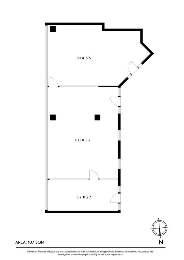 1 Queens Rd, Melbourne, VIC 3004 - Unidad 16,18,20 - - Plano de la planta - Image 2 of 6