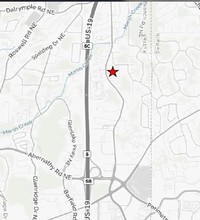 7000 Peachtree Dunwoody Rd NE, Atlanta, GA en alquiler Mapa- Imagen 2 de 2