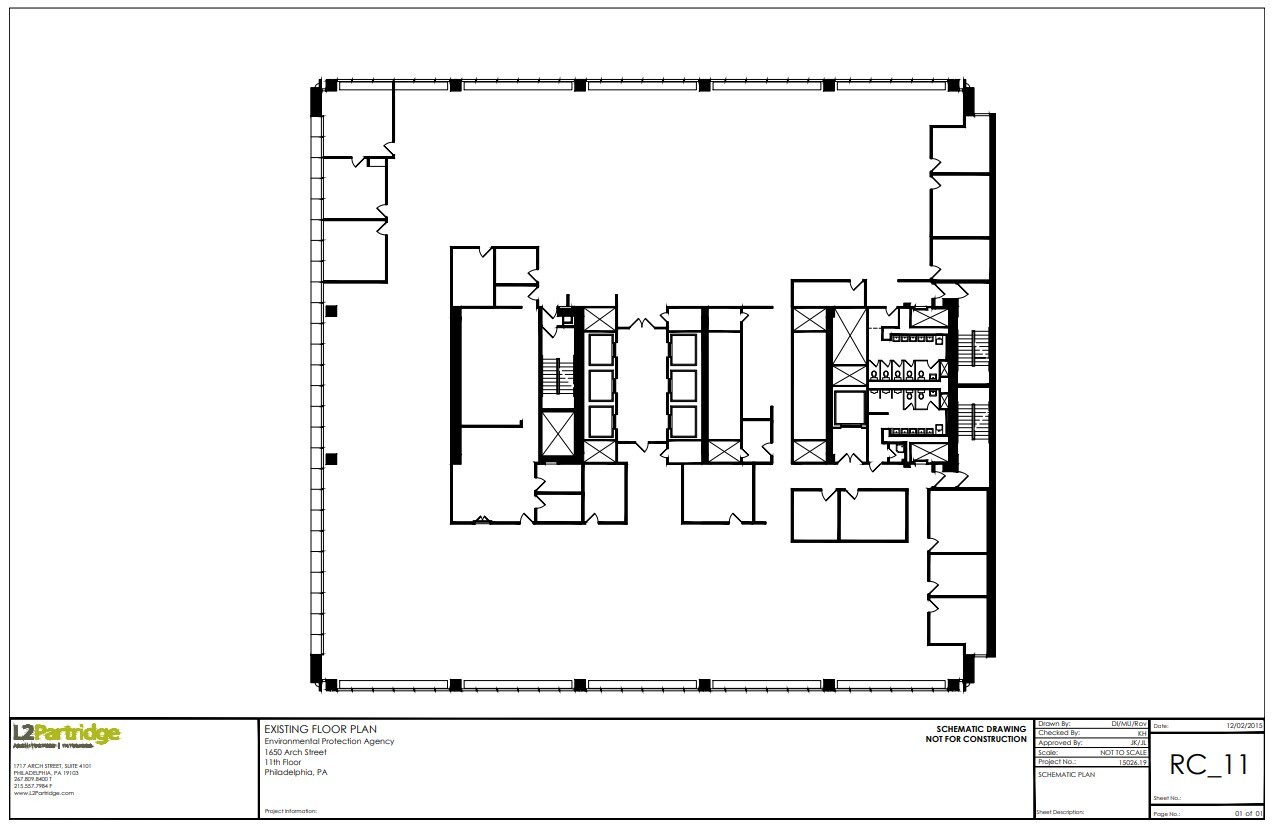 1650 Arch St, Philadelphia, PA en alquiler Plano de la planta- Imagen 1 de 1