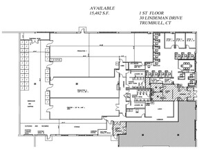 30 Lindeman Dr, Trumbull, CT en alquiler Plano de la planta- Imagen 1 de 1