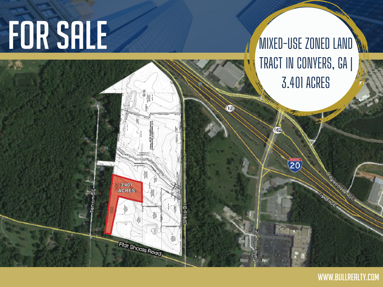 1960 Flat Shoals Rd, Conyers, GA en venta - Foto del edificio - Imagen 1 de 4