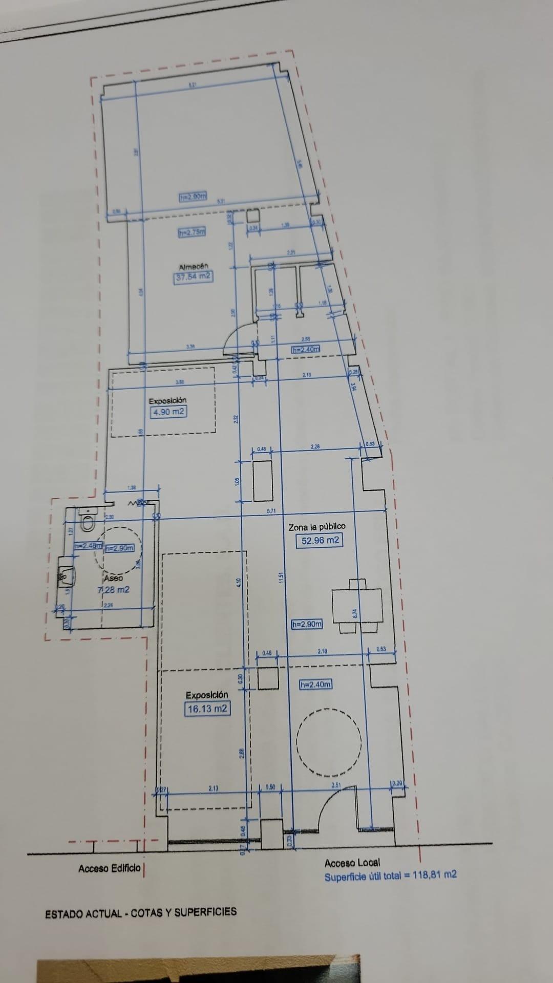 Local en Cáceres en alquiler Foto del edificio- Imagen 1 de 2