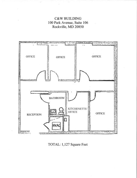 100 Park Ave, Rockville, MD en alquiler - Plano del sitio - Imagen 1 de 23