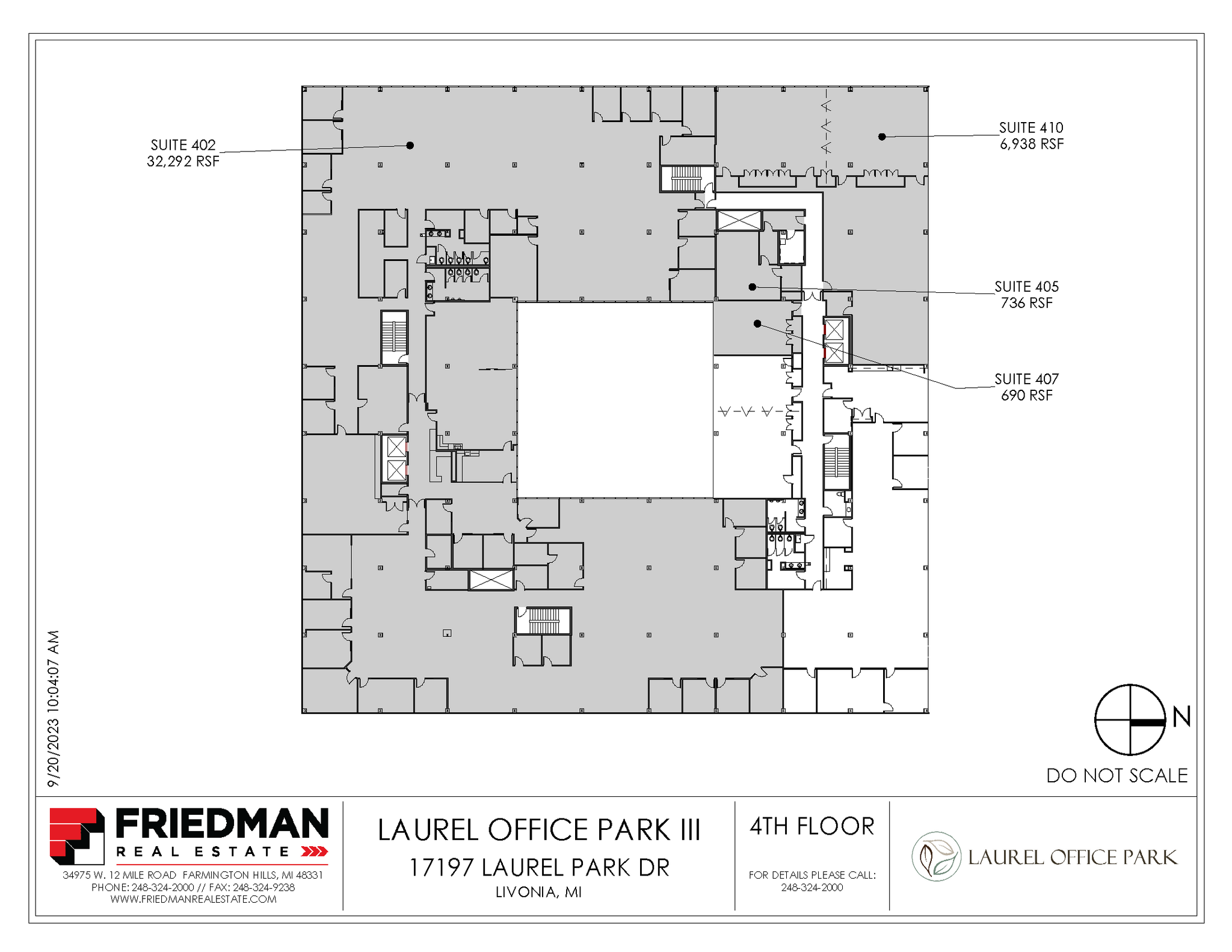 17197 N Laurel Park Dr, Livonia, MI en alquiler Plano de la planta- Imagen 1 de 1