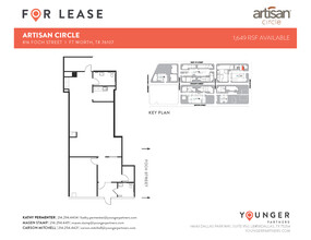 2973 W 7th St, Fort Worth, TX en alquiler Plano de la planta- Imagen 1 de 6