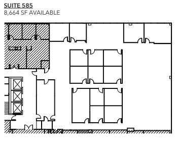 1111 E Touhy Ave, Des Plaines, IL en alquiler Plano de la planta- Imagen 1 de 1