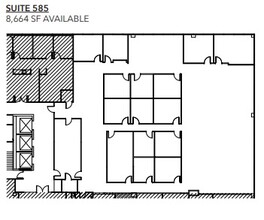 1111 E Touhy Ave, Des Plaines, IL en alquiler Plano de la planta- Imagen 1 de 1