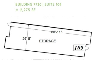 7660 W Cheyenne Ave, Las Vegas, NV en alquiler Plano de la planta- Imagen 1 de 1