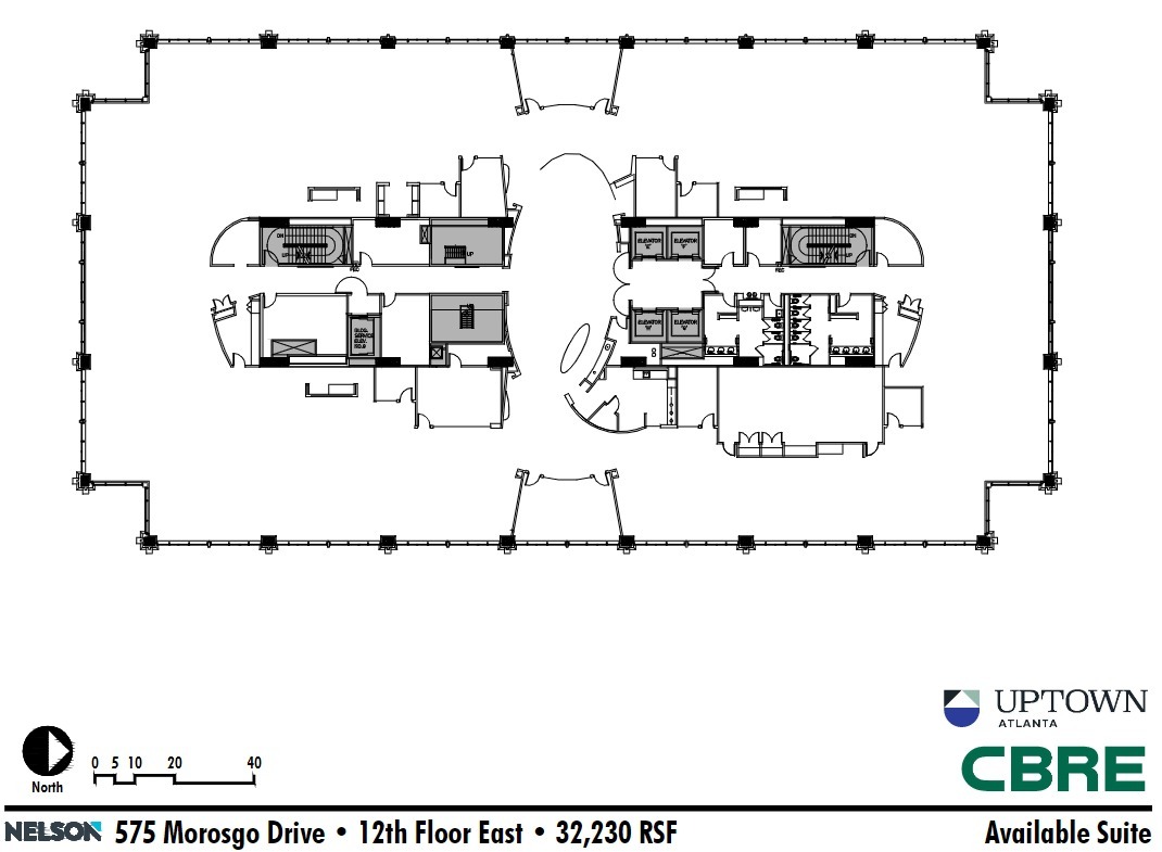 575 Morosgo Dr NE, Atlanta, GA en alquiler Plano de la planta- Imagen 1 de 1