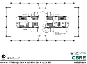 575 Morosgo Dr NE, Atlanta, GA en alquiler Plano de la planta- Imagen 1 de 1