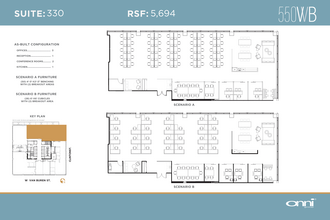 550 W Van Buren St, Chicago, IL en alquiler Plano de la planta- Imagen 1 de 1